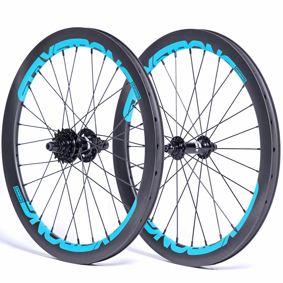 Stay Strong Carbon Reactiv 2 20" Expert Disc Race Wheelset - Carbon/ 1-3/8"