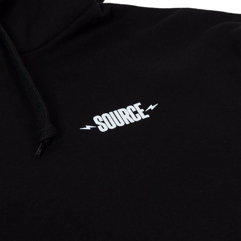 Source Forever Pullover Hoodie - Black