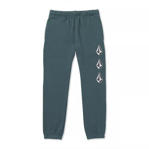 Volcom icónico pantalones de vellón de piedra - pizarra oscura