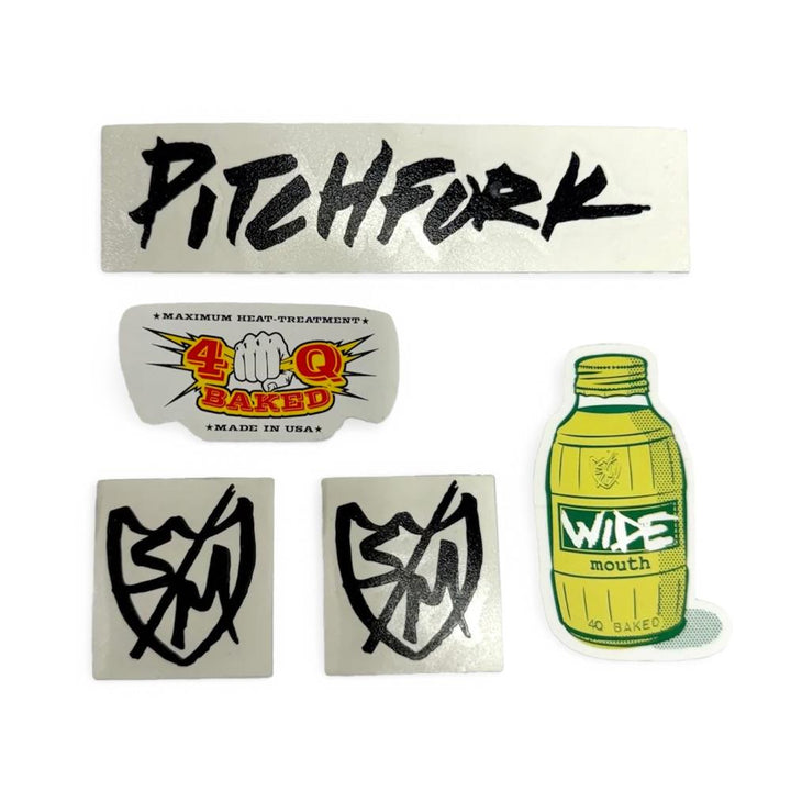 S&M Widemouth Fork Sticker Pack