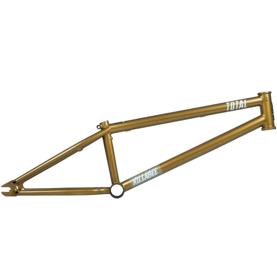 Scratch & Dent Grade A - Total BMX Killabee K4 Frame - Metallic Gold/ 20.4"