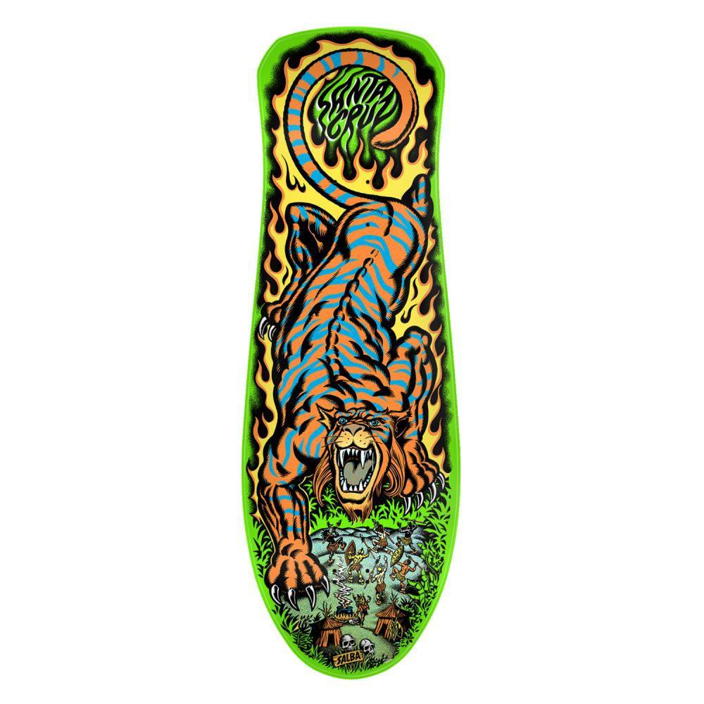 Santa Cruz Skateboard Deck - Salba Tiger Reissue 10.3" (Shaped)