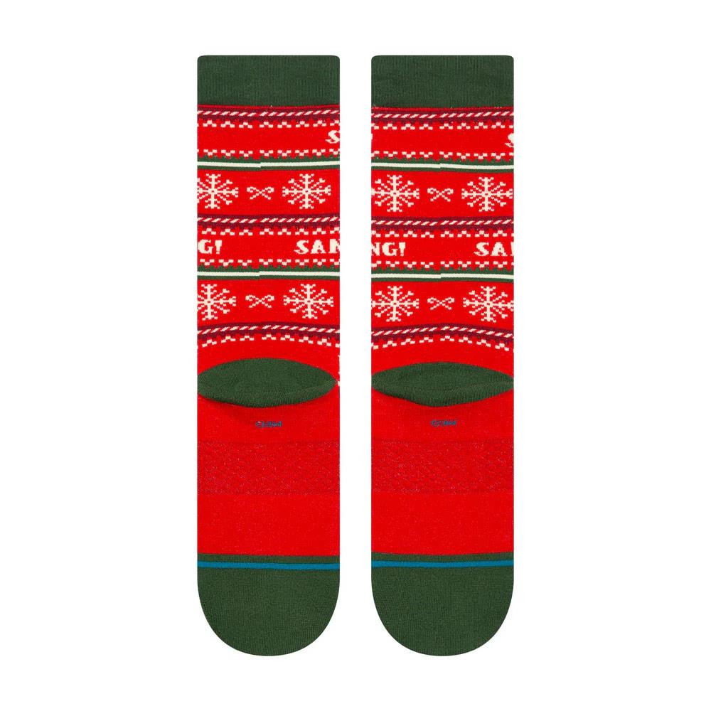 Stance I Know Him Crew Socks - Red - Large