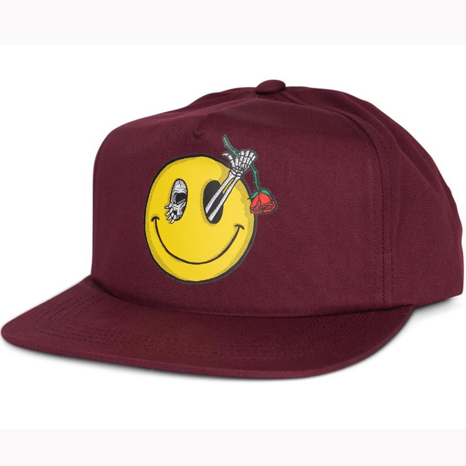 Subrosa Evil Grin Snapback - Maroon