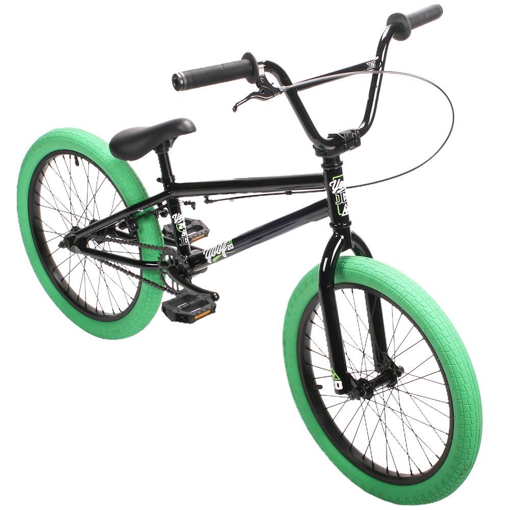 Scratch & Dent Grade A - Jet  Yoof 20" BMX Bike -  Black  Green
