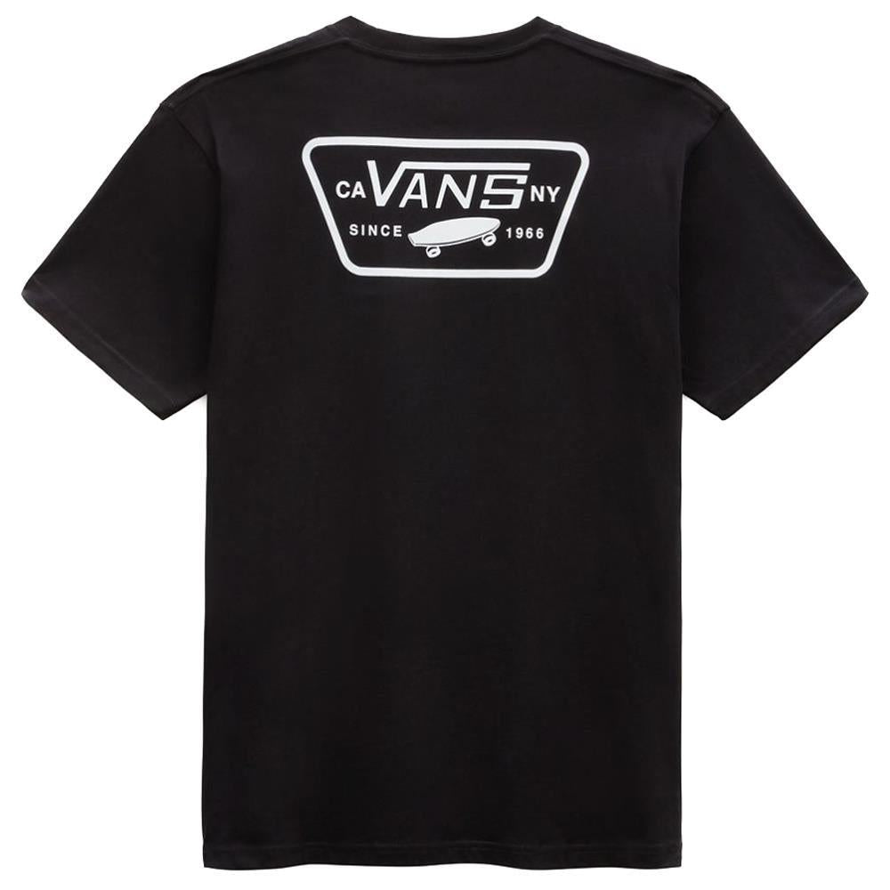 Vans Full Patch Back T-Shirt - Black/White