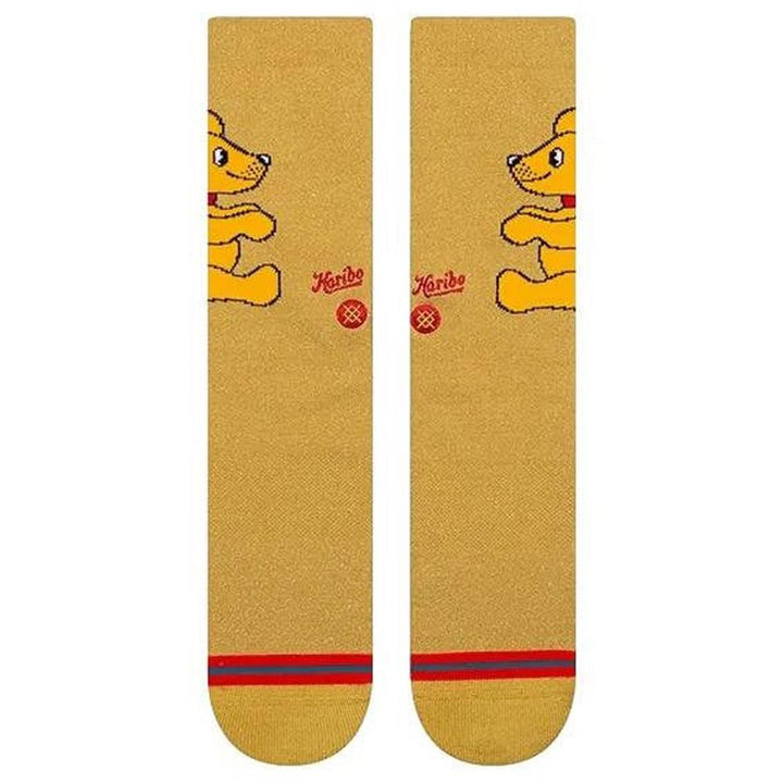 Stance Haribo Gummie Bear Socks - Gold