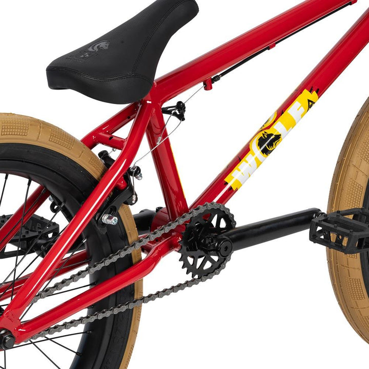 Scratch & Dent Grade A - Jet BMX Wolf BMX Bike - Red Gum
