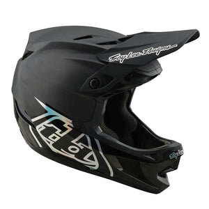 Troy Lee D4 Carbon MIPS Race Helmet - Stealth Black