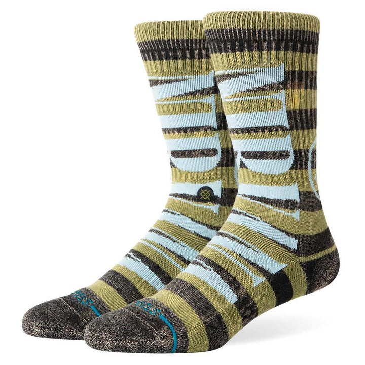 Stance Nirvana Socks - Green - Large