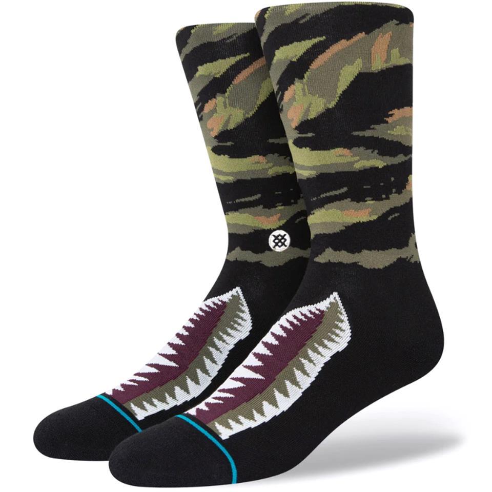 Stance Warbird Socks - Burgundy/ Large