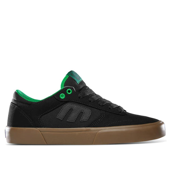 Etnies x Dig Windrow Vulc - Black/Green/Gum – Source BMX