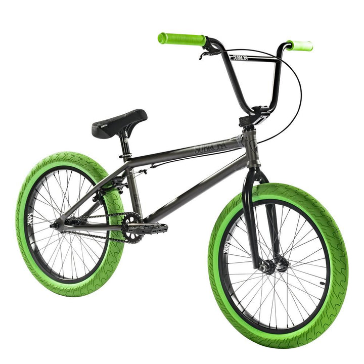 Scratch & Dent Grade B - Subrosa Tiro BMX Bike - Gun Metal Grey/Swamp Green