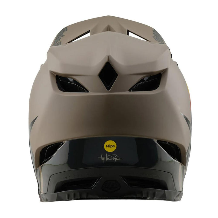 Troy Lee D4 Composite MIPS Race Helmet - Stealth Caper