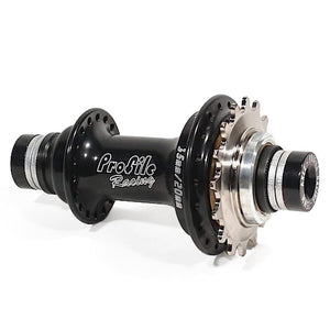 Profile Elite "15/20" 36h Rear Female Cassette Hub - Black - RHD