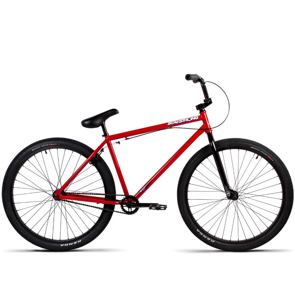 Scratch & Dent Grade A - Stay Strong Major 27.5" BMX Bike - Gloss Red