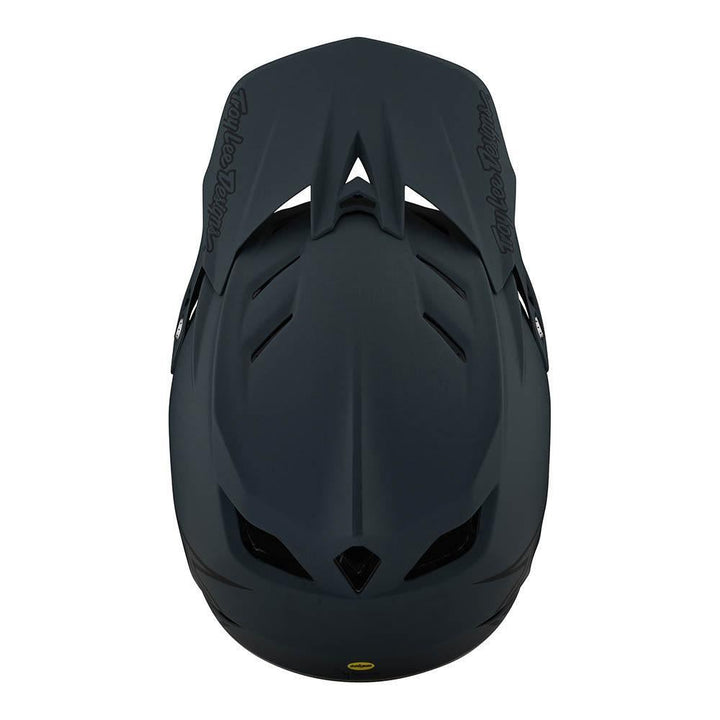 Troy Lee D4 Composite Race Helmet - Stealth Grey