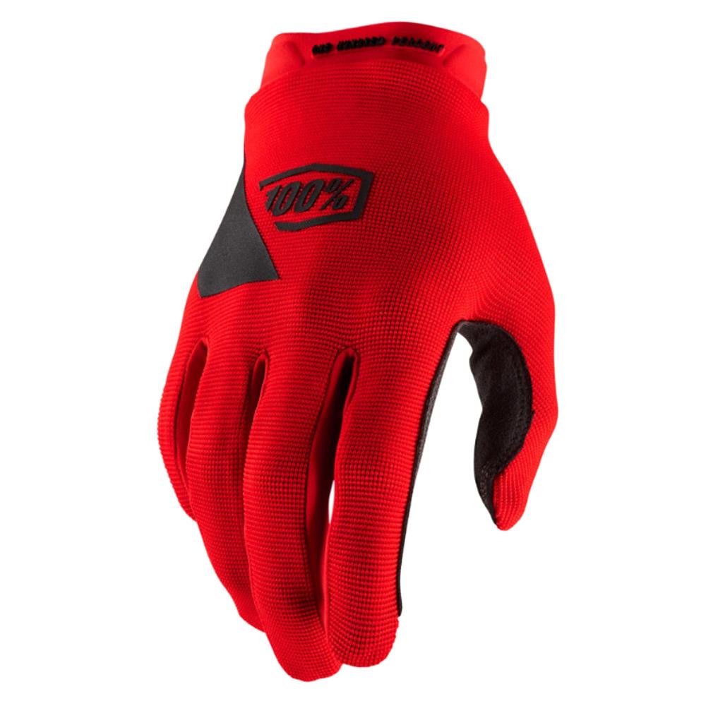 100% Ridecamp Youth Gloves - Red