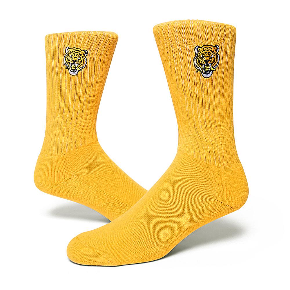 Lakai Bengal Crew Socks - Yellow