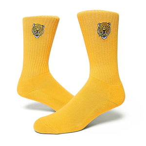 Lakai Bengal Crew Socks - Yellow