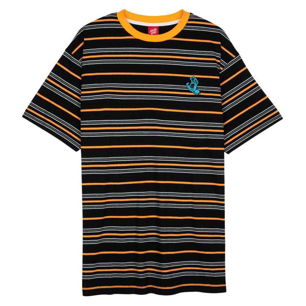 Santa Cruz Custom Mini Hand Stripe T-shirt - Black Stripe