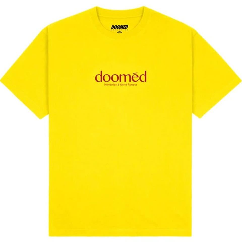 Doomed Newport T-Shirt - Gold