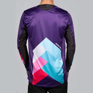 Stay Strong Chevron Race Jersey - Purple