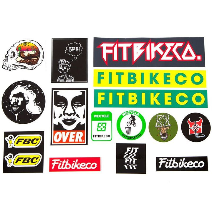 Fit Assorted sticker pack