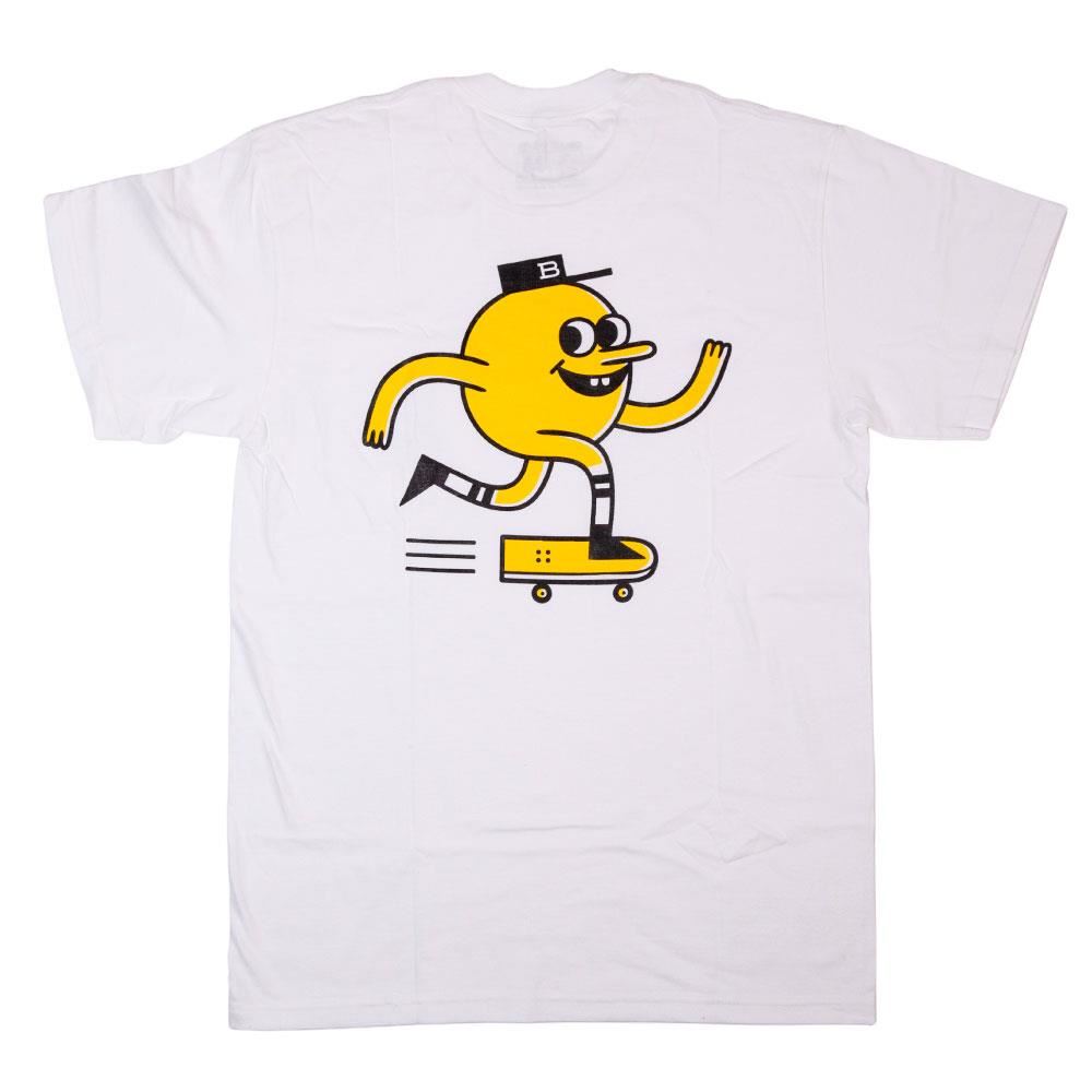 Blast Pocket Classic Mascot T-Shirt - White