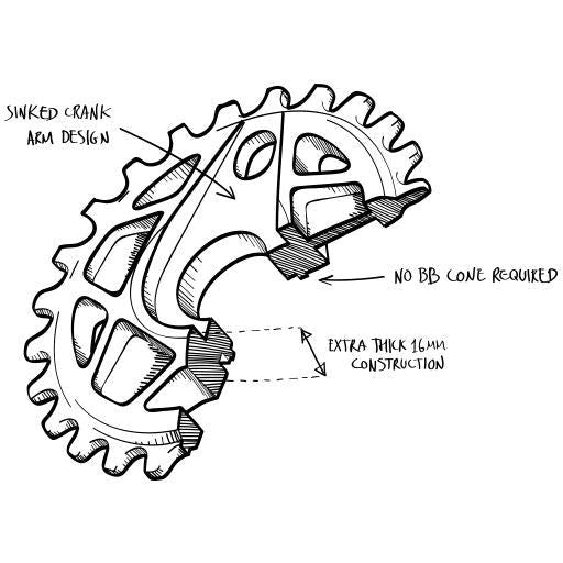 Fly Tractor XL Sprocket