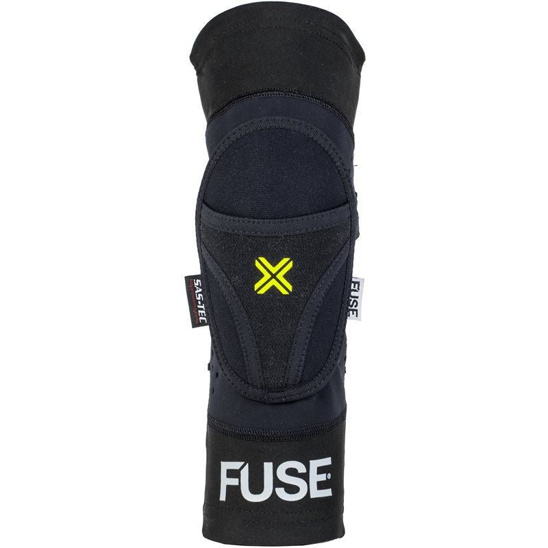 Fuse Omega Elbow Pads - Black/ Neon Yellow
