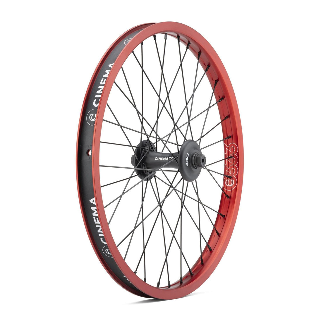 ALTA BMX Bike Wheel Reflector | Round Red/Orange Reflector | Model RF-007 | Safety Reflector For Bicycles