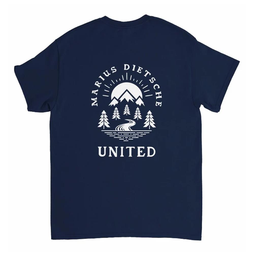 United Marius Dietsche Signature T-shirt - Navy