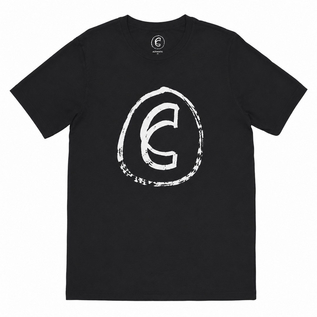 Cinema Painted C T-shirt - Black