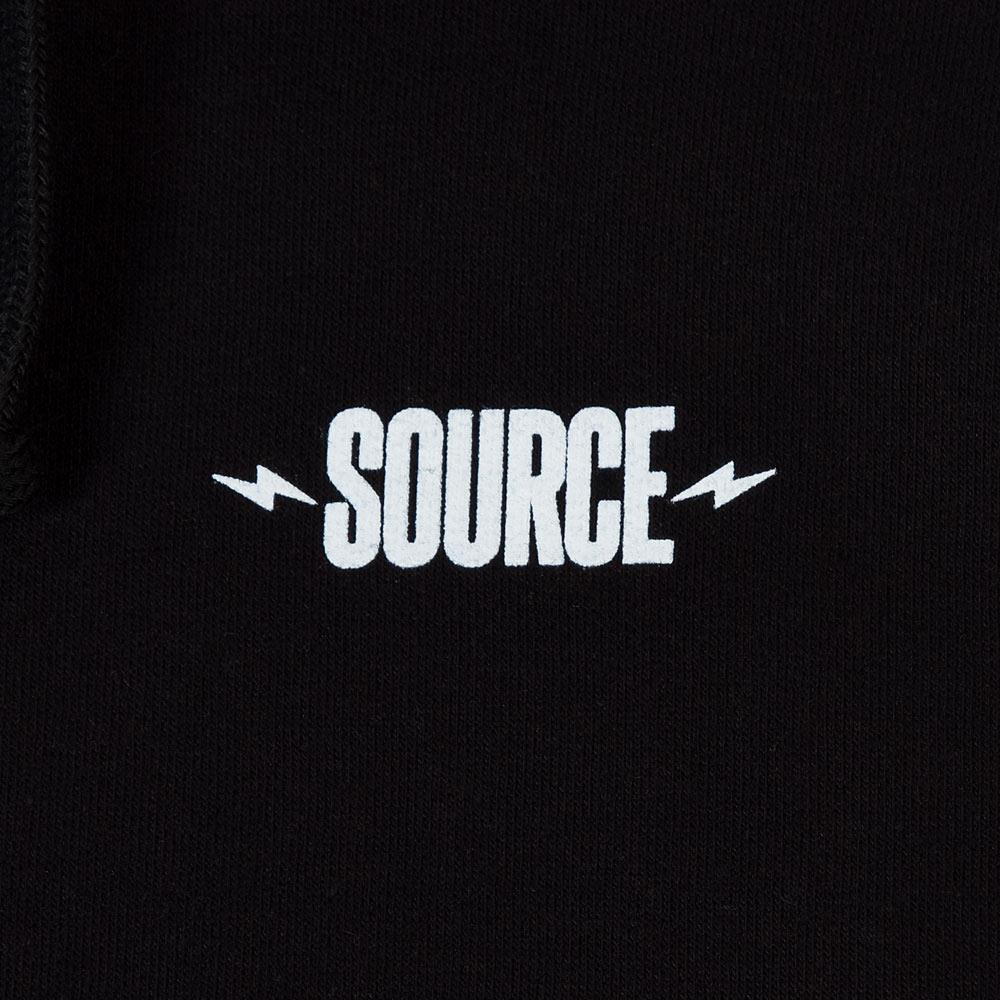 Source Forever Pullover Hoodie - Black