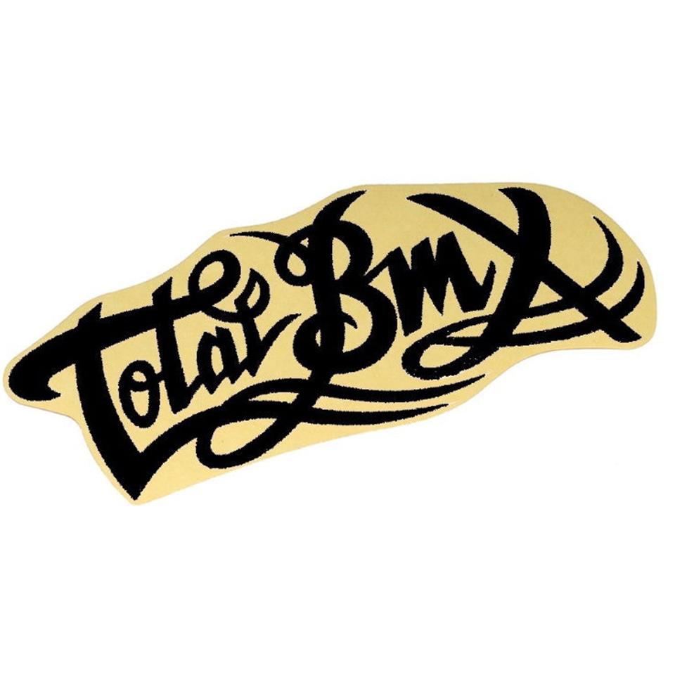 Total BMX Pegatina de logotipo grande - Negro