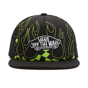 Vans Kids Classic Patch Trucker Hat - Lime Green/Black