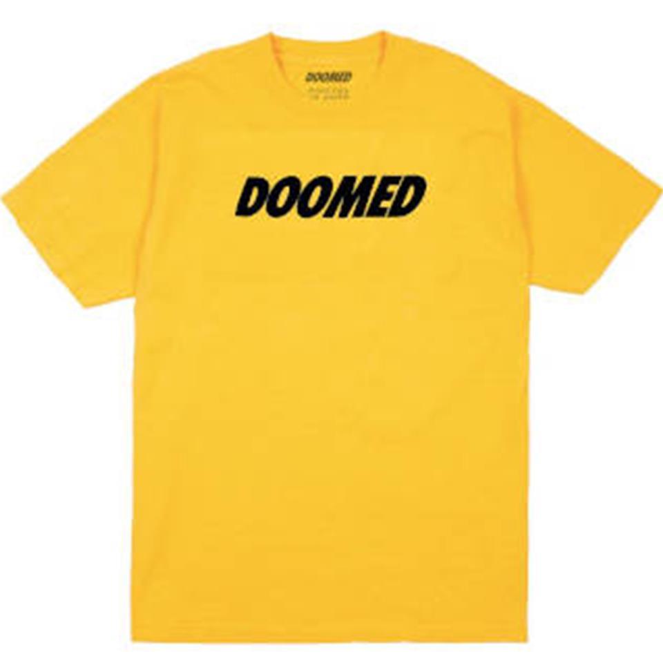 Doomed Basic T-Shirt - Gold