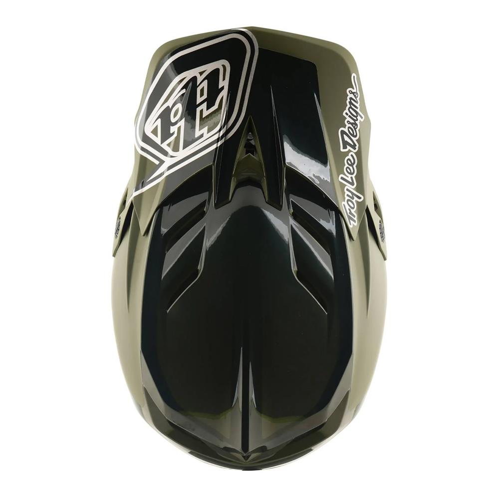 Troy Lee D4 Polyacrylite MIPS Race Helmet - Shadow Beetle
