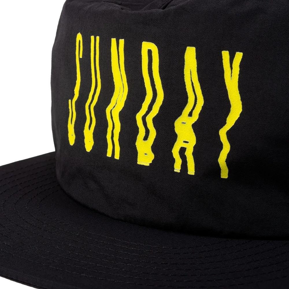 Sunday High Wave Nylon Hat - Black