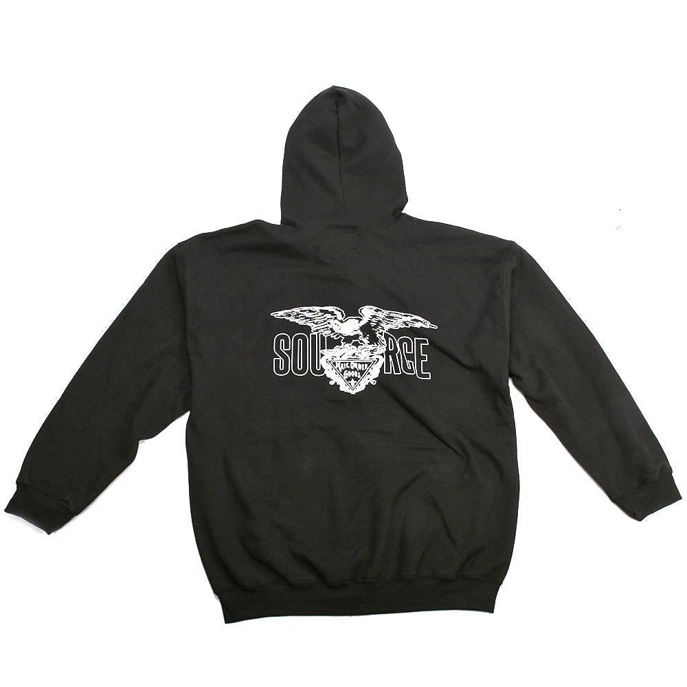 Source Since 03 Zip Hood Sweater - Black