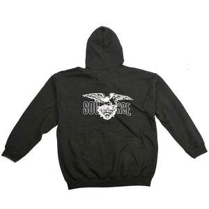 Source Since 03 Zip Hood Sweater - Black