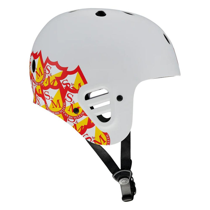 Pro-Tec Full Cut S&M Shield Helmet - Light Grey