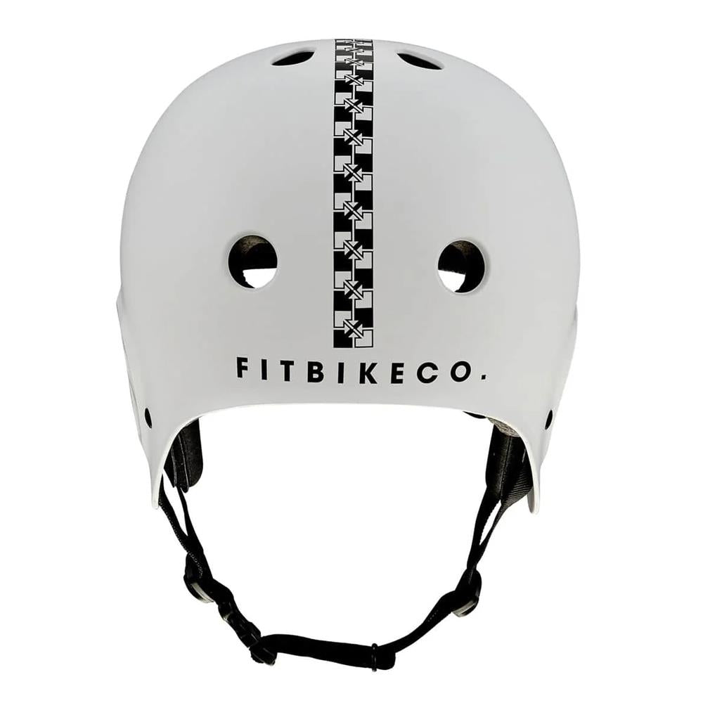 Pro-Tec Full Cut FIT Checkered Helmet - Light Grey
