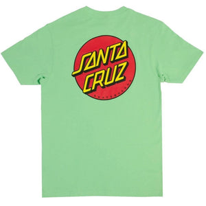 Santa Cruz Classic Dot Chest T-Shirt - Apple Mint