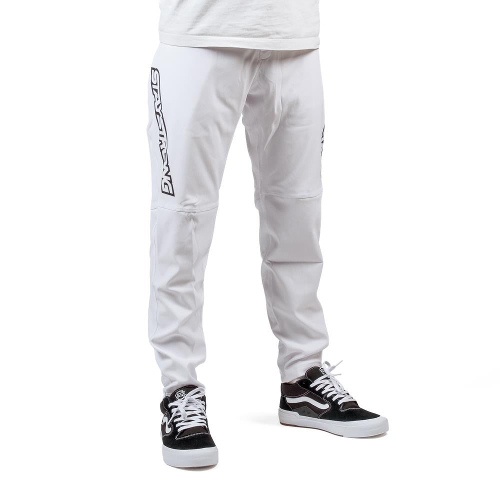 Stay Strong Pantalones de carrera V3 - White/Negro