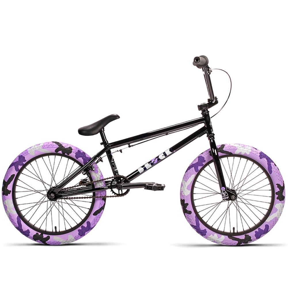 Scratch & Dent Grade A - Jet BMX Block BMX Bike - Gloss Black With Purple Camo