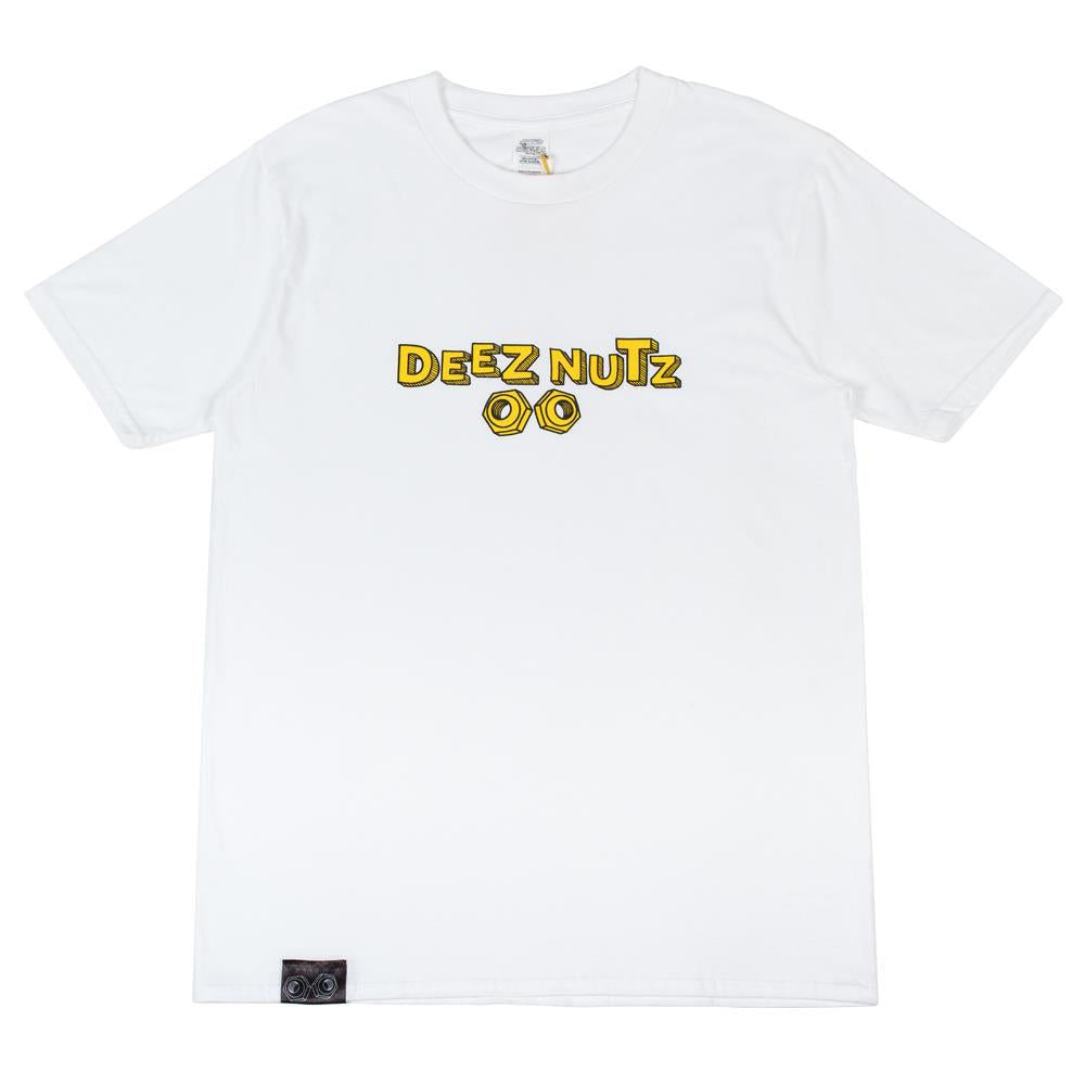 Camiseta de logotipo de Deeznutz - blanco