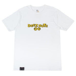 T-shirt de logo deeznutz - blanc