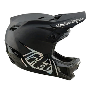 Troy Lee D4 Carbon MIPS Race Helmet - Stealth Black